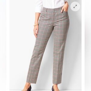 Plaid dress pants